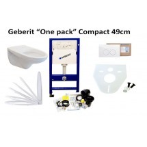 Complete set Geberit Inbouwtoilet Compact