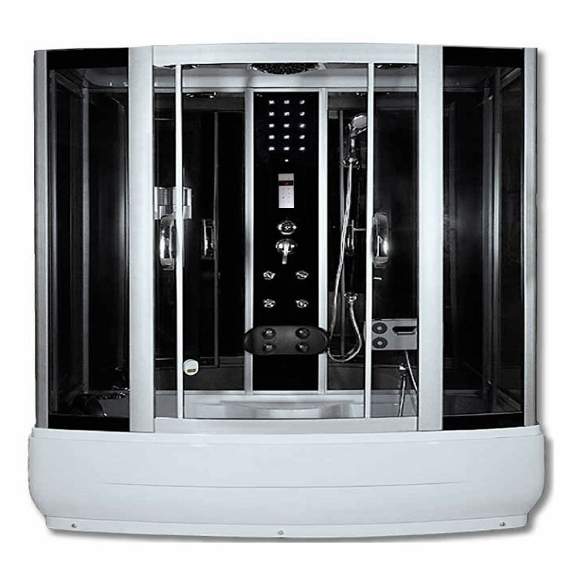 Bad Douche Whirlpool Stoom Combi 190x100CM Monza XXL Bad Douche Whirlpool Stoom Combi 190x100CM Monza XXL