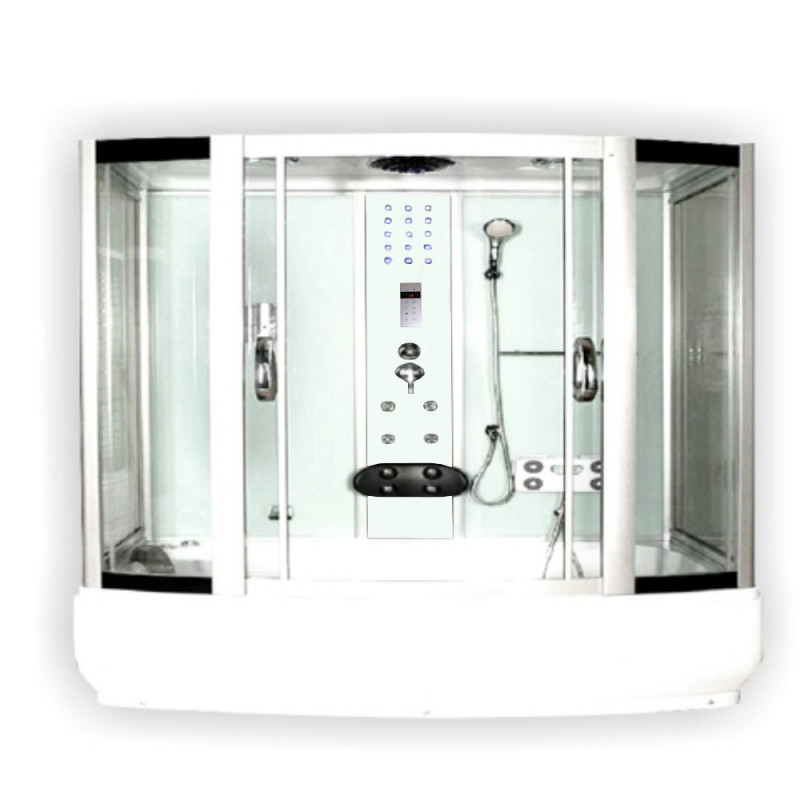 Bad Douche Whirlpool Stoom Combi 190x100CM Crema XXL Bad Douche Whirlpool Stoom Combi 190x100CM Crema XXL