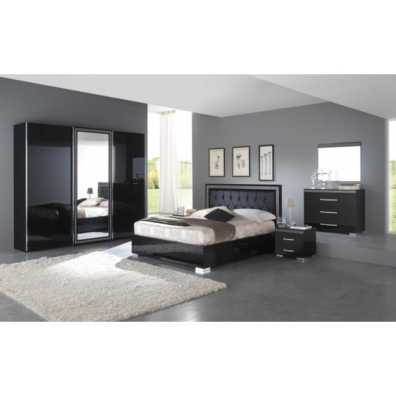Hoogglans Slaapkamerset Fabriano