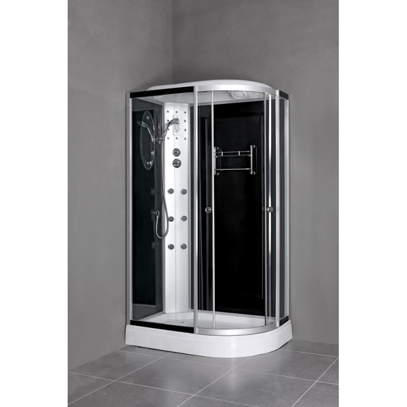 Gesloten douchecabine 120 x 85 x 215 Rezzato. Gesloten douchecabine