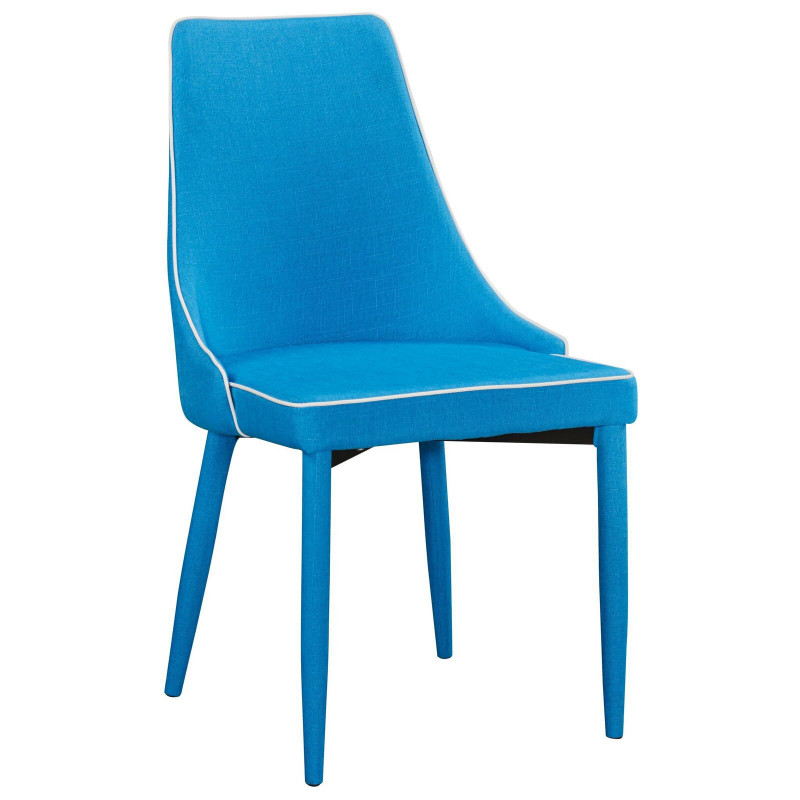 Eetkamerstoel Pinto Turquoise blauw Eetkamerstoel Pinto Turquoise blauw
