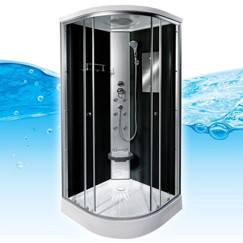 Gesloten douchecabine 80 x 80 x 215 Adira. Gesloten douchecabine