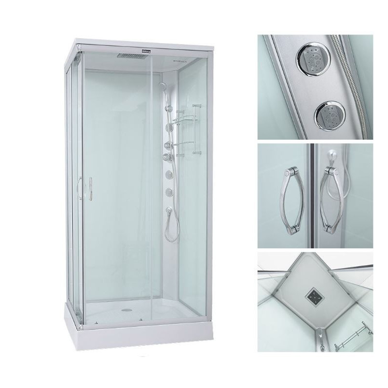 Douchecabine Levi 120 x 80 x 220 cm Douchecabine Levi 120 x 80 x 220 cm