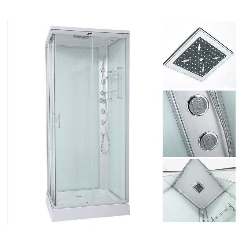 Douchecabine Levi 120 x 80 x 220 cm Douchecabine Levi 120 x 80 x 220 cm