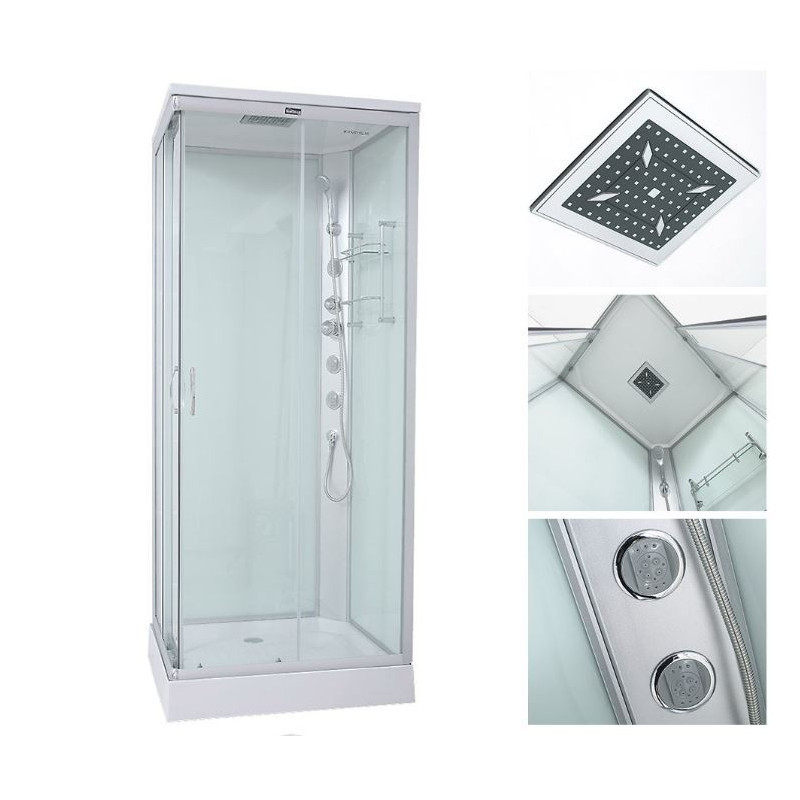 Douchecabine Levi 90 x 80 x 220 cm Douchecabine Levi 90 x 80 x 220 cm