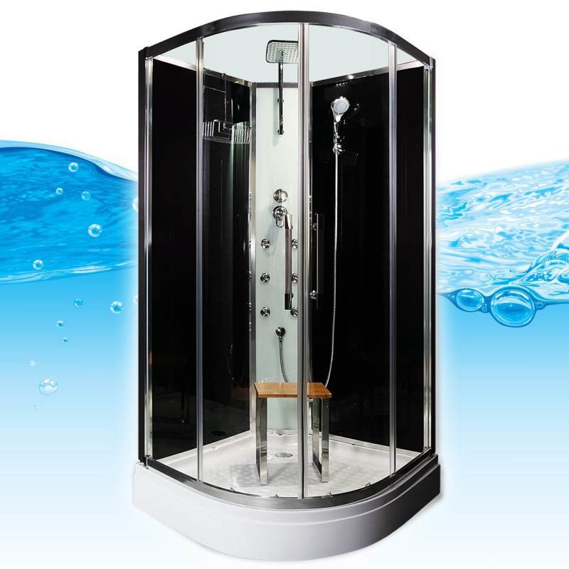 Complete Douchecabine 100x100. Goedkope Douchecabine Saturn.