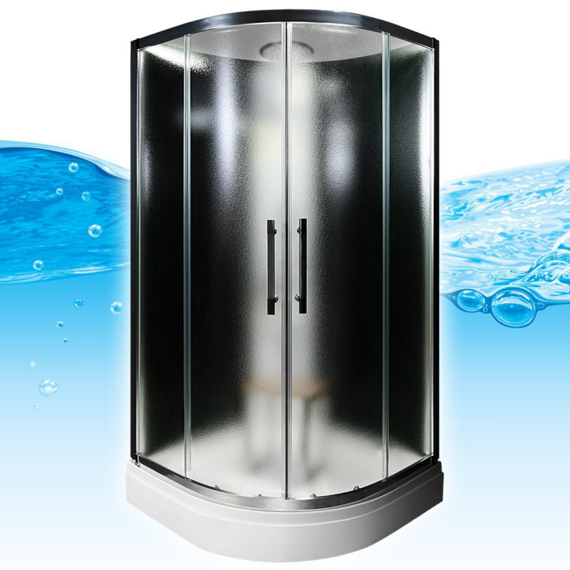 Douchecabine 90x90CM. Complete Douchecabine Pluto 90x90. Kit Vrij