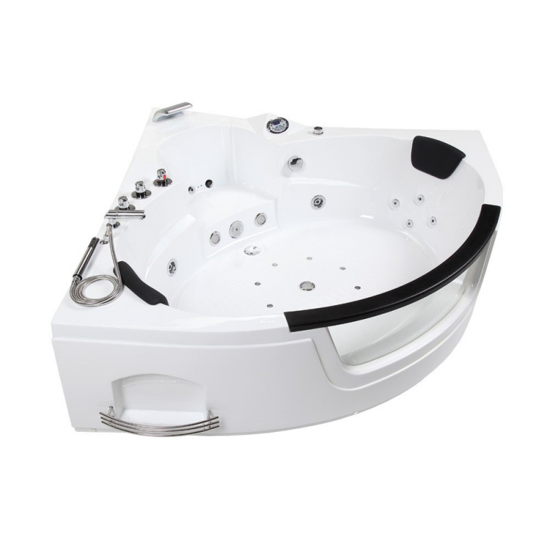  Whirlpool Bad White Pearl 135X135X65CM