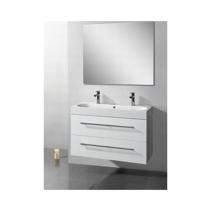 Badmeubel Compact Wit 100CM Badmeubel Compact Wit 100CM