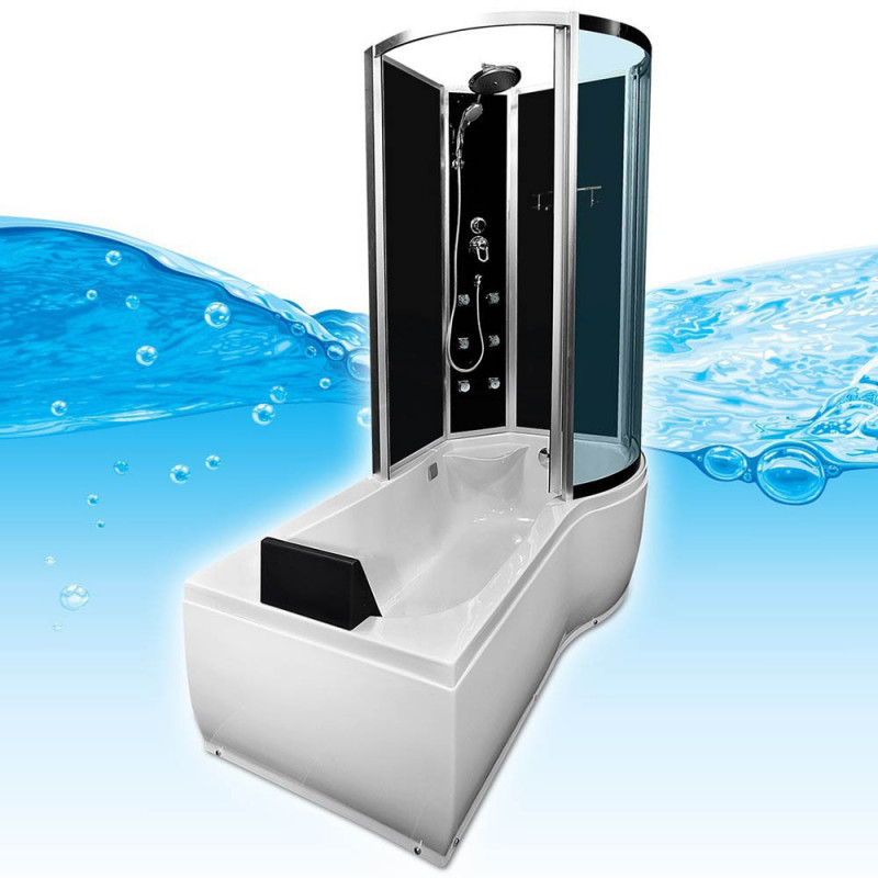 Douche- Bad- Combinatie Anzu 170 x 98 x 215 cm Douche- Bad- Combinatie Anzu 170 x 98 x 215 cm