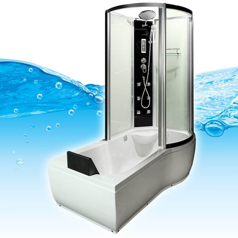 Douche- Bad- Combinatie Alani 170 x 98 x 215 cm