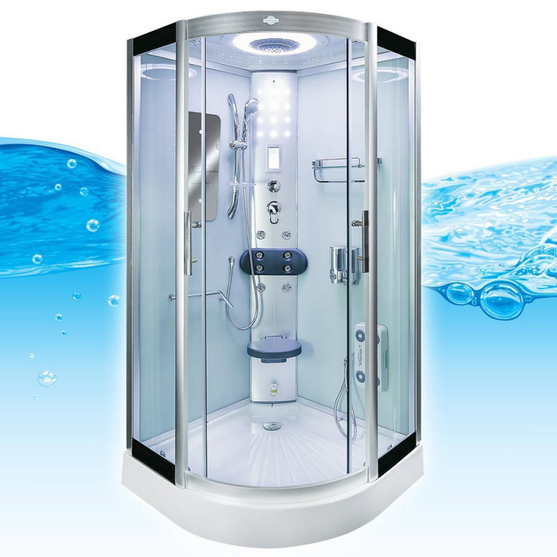 Gesloten douchecabine 90 x 90 x 215 Palma. Douchecabine 90 x 90 x 215