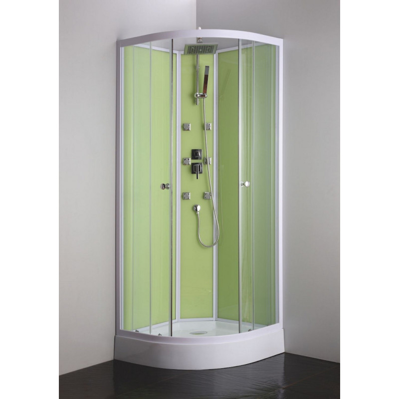 Douchecabine 80 x 80 x 225 cm Aspiran Douchecabine 80 x 80 x 225 cm Aspiran