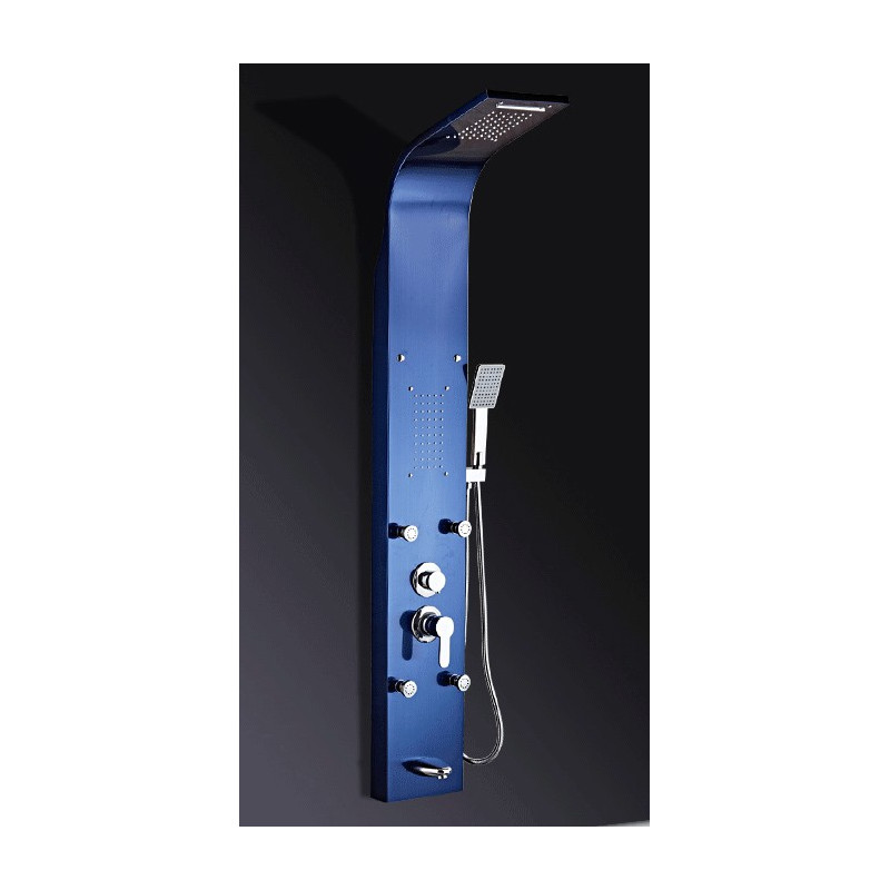RVS Douchepaneel Titan Blue RVS Douchepaneel Titan Blue