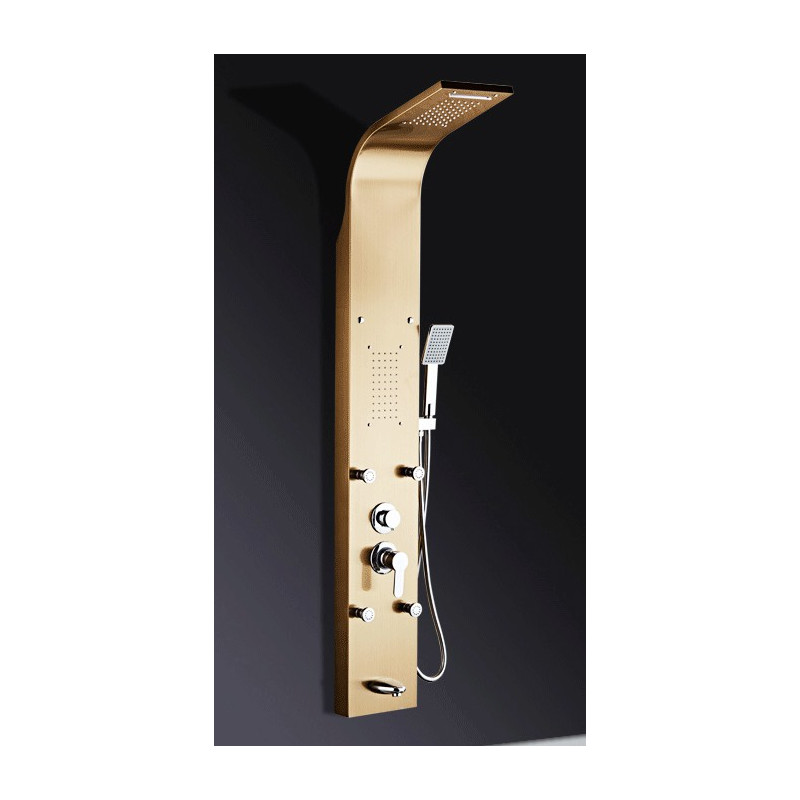 RVS Douchepaneel Titan Gold RVS Douchepaneel Titan Gold
