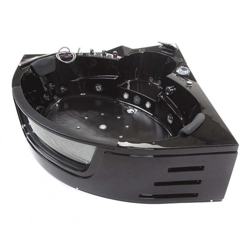 Jacuzzi Luxury Zwart 157x157x65cm Jacuzzi Luxury Zwart 157x157x65cm