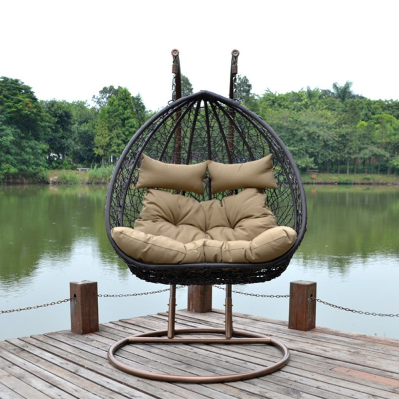 Persoons Hangstoel Duo. Complete Wicker