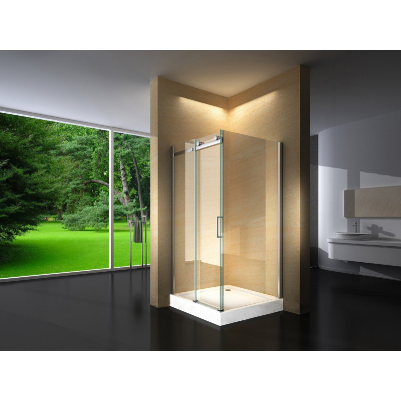 Douchecabine 100x100CM Vierkant Evi HB- Helder Glas Douchecabine 100x100CM Vierkant Evi HB- Helder Glas