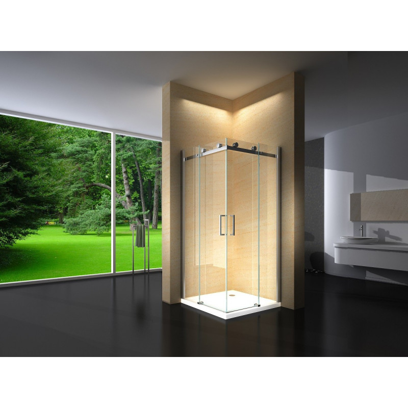 Douchecabine 90x90CM Vierkant Vivo LB- Helder Glas