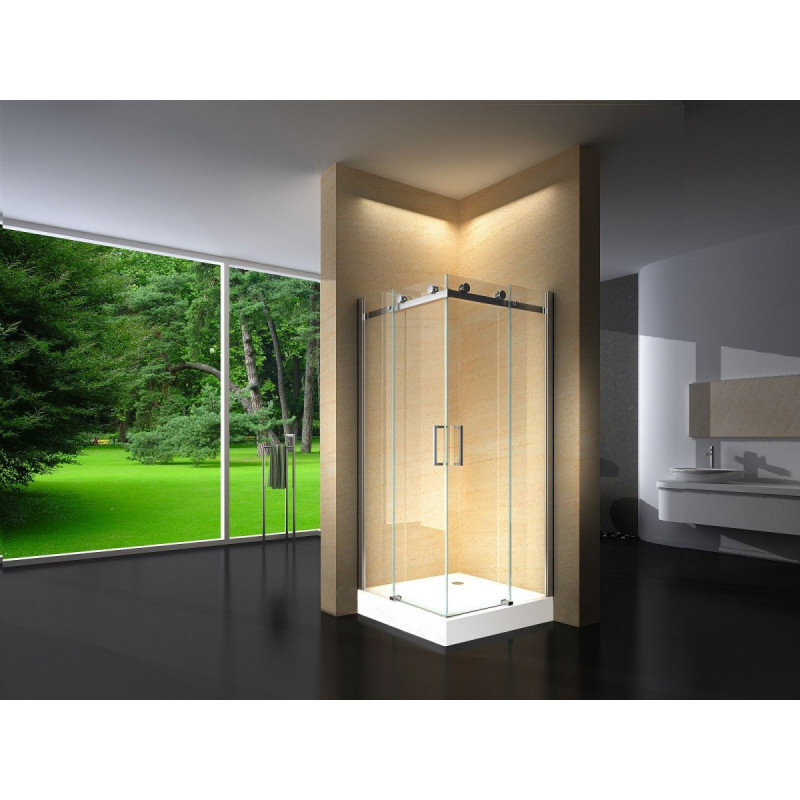 Douchecabine 90x90CM Vierkant Vivo HB- Helder Glas