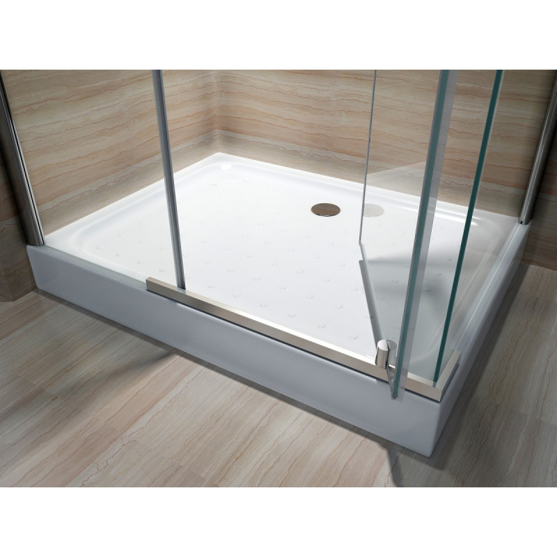 Rechthoekige Douchecabine 120X80. Douchecabine 120X80 Hoge Bak