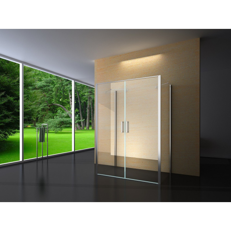 Douchecabine 120x80CM Rechthoekig Idaro- Helder Glas Douchecabine 120x80CM Rechthoekig Idaro- Helder Glas