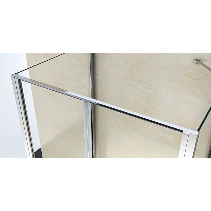 Rechthoekige Douchecabine 120X80. Douchecabine 120X80 zonder bak