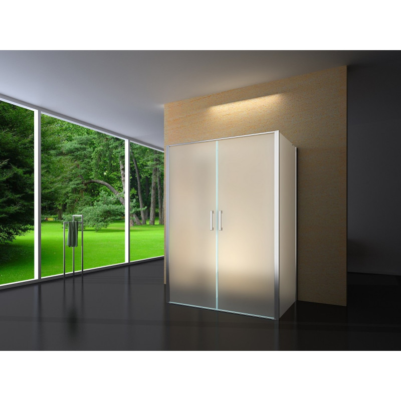 Douchecabine 120x80CM Rechthoekig Idaro- Mat Glas Douchecabine 120x80CM Rechthoekig Idaro- Mat Glas