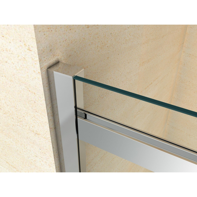 Douchecabine 120x90CM Rechthoekig Vita- Helder Glas