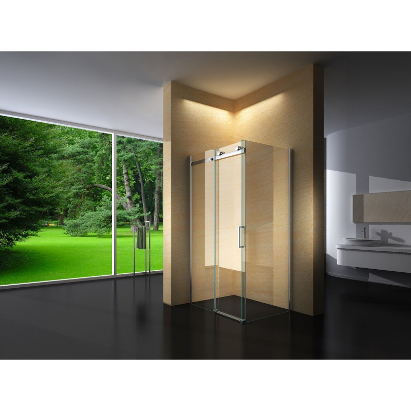 Douchecabine 150x80CM Rechthoekig Vita- Helder Glas