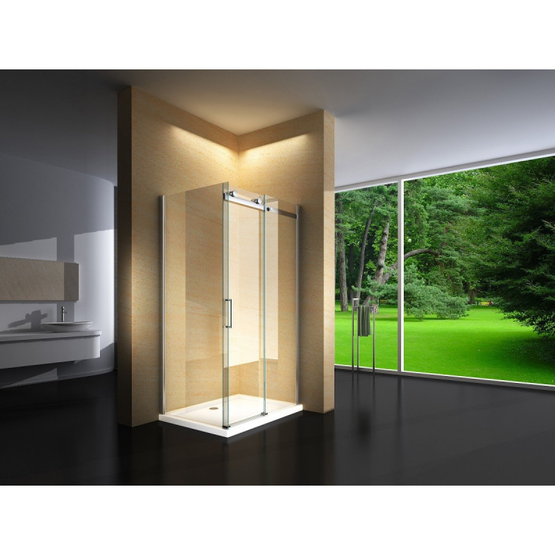 Douchecabine 120x90CM Rechthoekig Vita LB- Helder Glas
