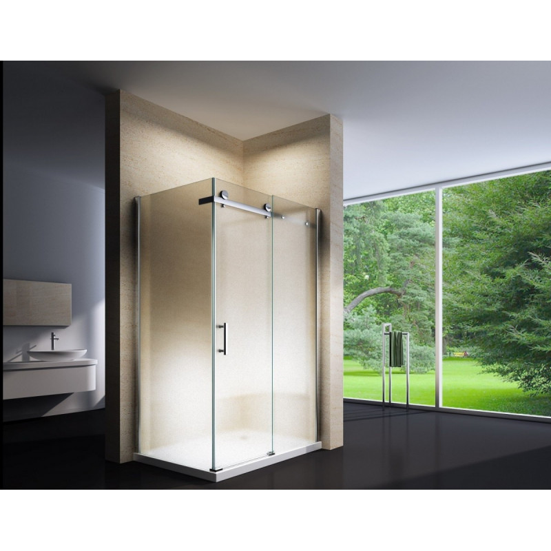 Douchecabine 120x90CM Rechthoekig Vita LB- Mat Glas. Links Douchecabine 120x90CM Rechthoekig Vita LB- Mat Glas. Links