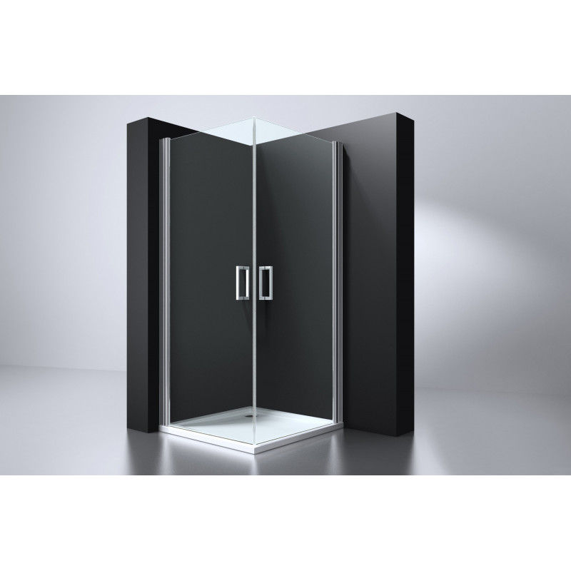 Douchecabine Vierkant 90x90CM Zila. Helder Glas Douchecabine Vierkant 90x90CM Zila. Helder Glas