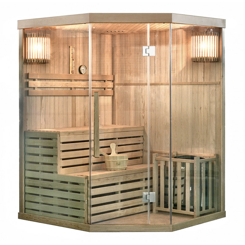 Trek mixer Leugen Infrarood Sauna Emma 155X120X190. Sauna Kopen?