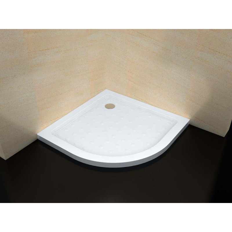 Lage Douchebak Kwartrond 90X90X5CM 