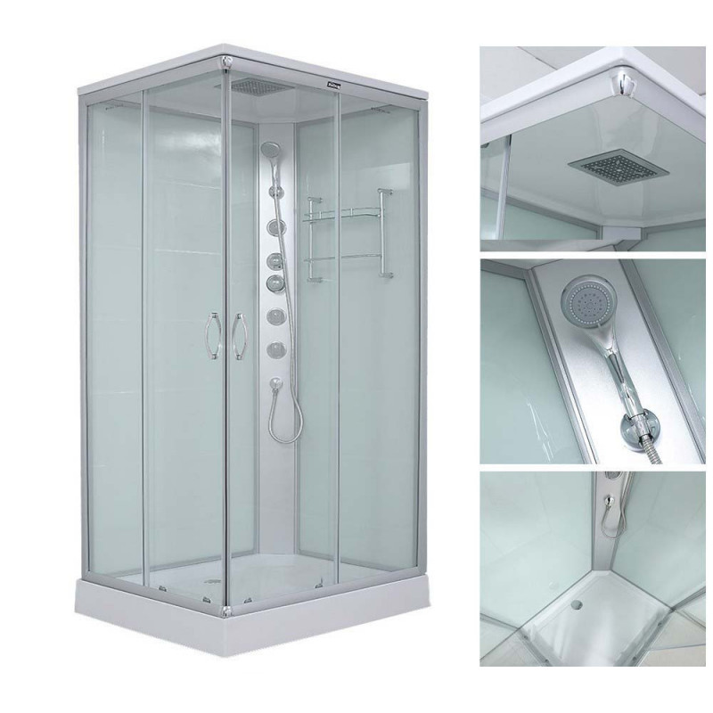 Douchecabine Levi 120 x 80 x 227 cm diverse douchecabines te koop bij