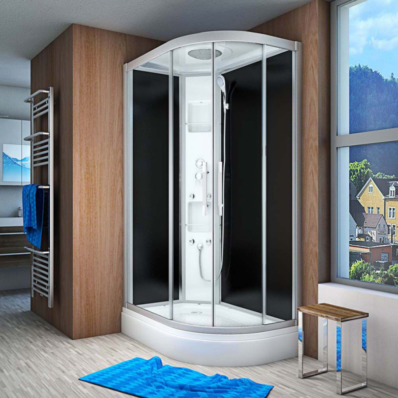 Compleet Gesloten Douchecabine Condor 120x80x215 Kit Vrij