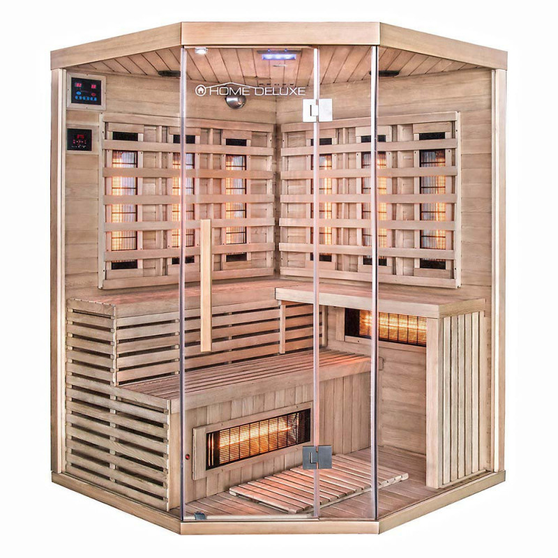 Viool voor Alarmerend Infrarood Sauna Kalahari 150X150X200. Sauna Kopen?