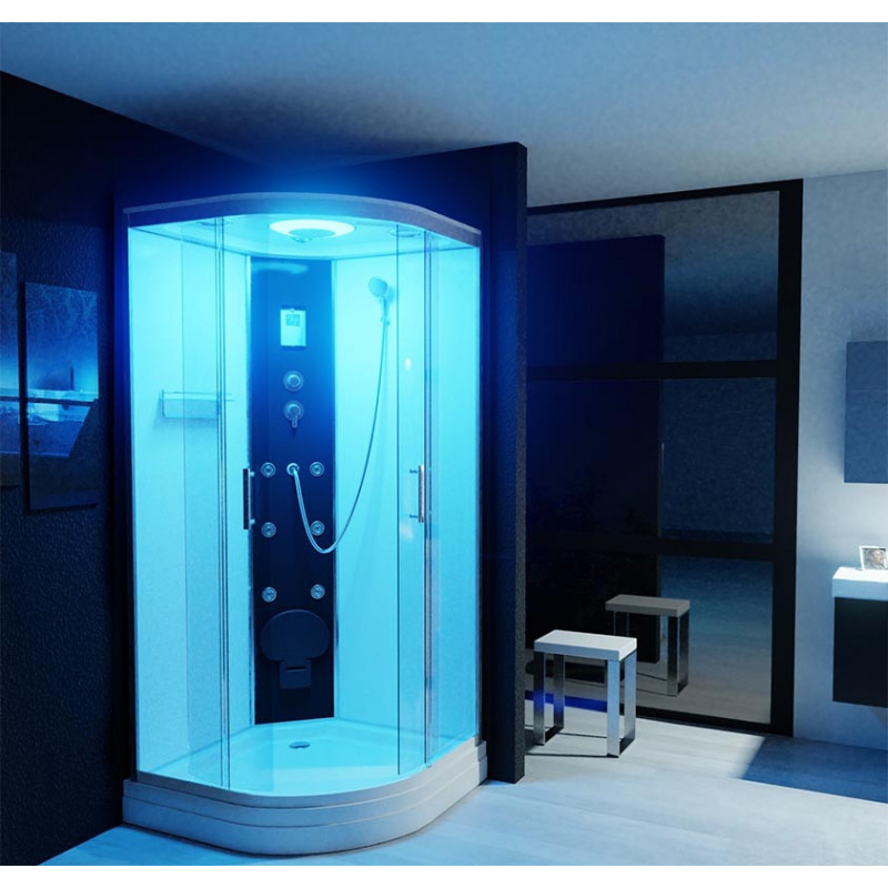 Douchecabine 100x100 Amara. Complete Gesloten Douchecabine