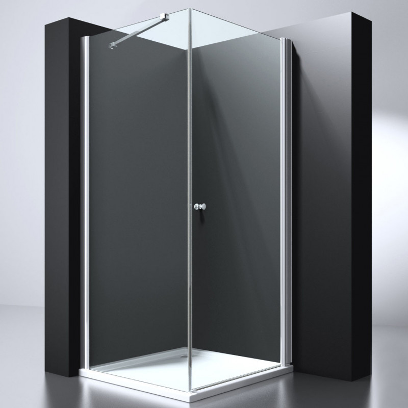 Douchecabine Vierkant 90x90CM Ultra. Helder Glas