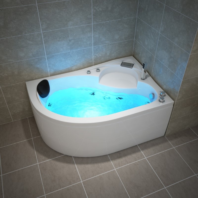 Whirlpool Bubbelbad Figa 150X100X60CM. Baden