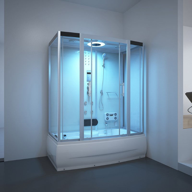 Bad Douche Whirlpool Stoom Combi 170x90CM Crema.