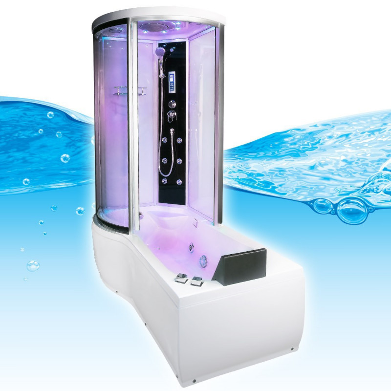 Douche Bad Whirlpool Combi 170x98x215CM Dario Douche Bad Whirlpool Combi 170x98x215CM Dario