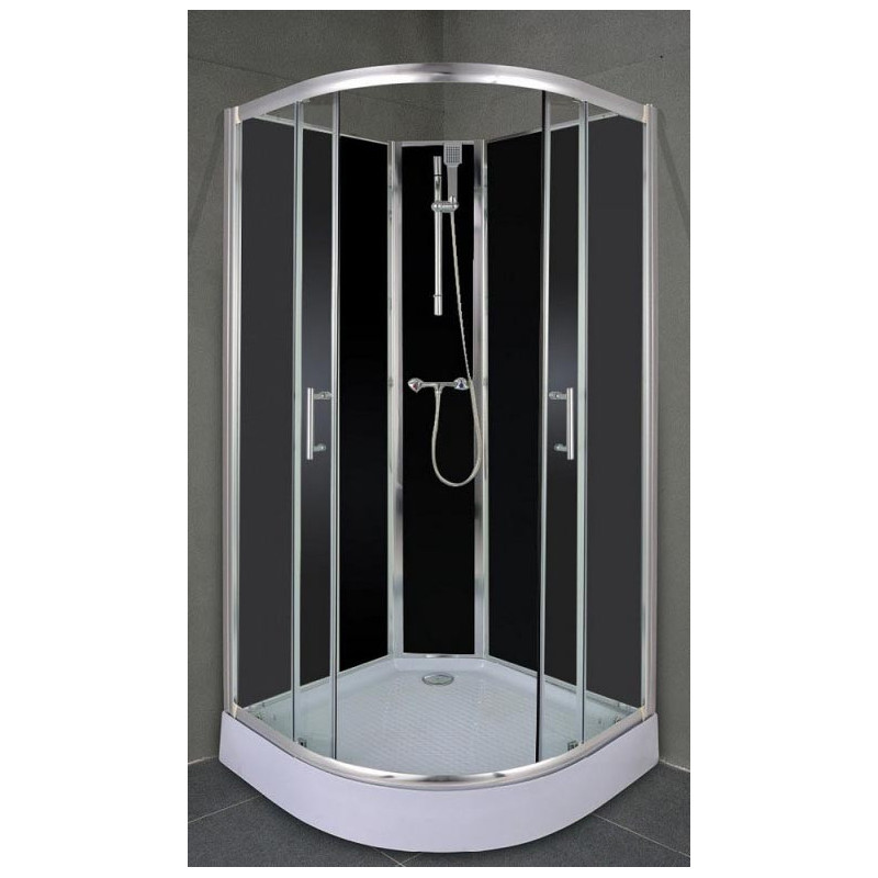 Open douchecabine 90 x 90 cm Dino . Open douchecabine 90 x 90 x 205 cm