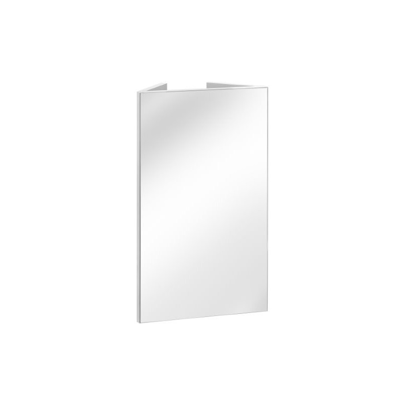 badkamer hoekkast, hoek badkamer ijdelheid wastafel combo voor kleine ruimte, wandgemonteerde badkamer wastafel, badkamerkast met kraan en afvoer (kleur: wit 42 cm/16 inch, maat: beugel