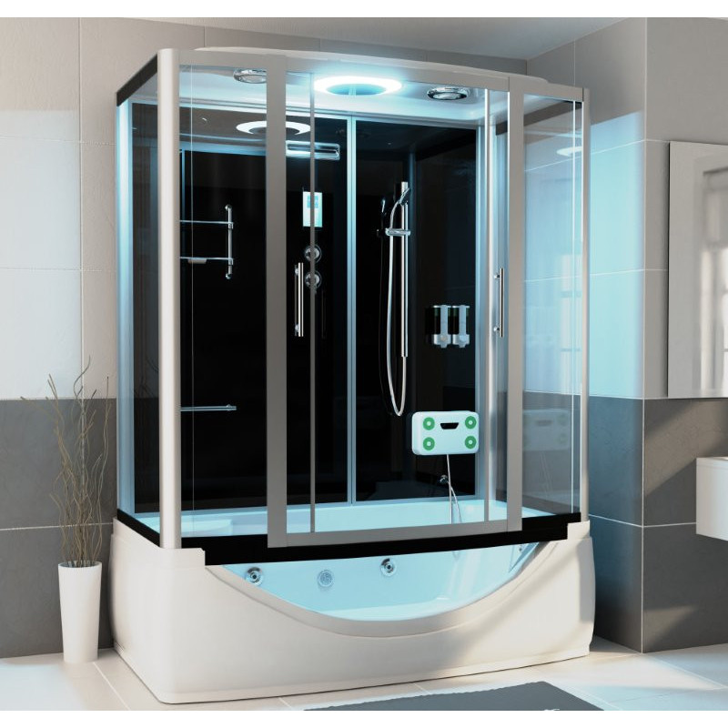 Port bedrijf Senaat Bad Douche Whirlpool Combinatie Davino 170X90CM. Douche Bad 170CM