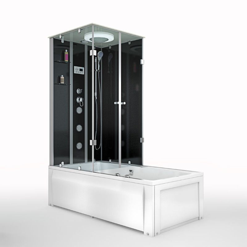 Douche- Bad Whirlpool Combinatie Helos-R 180x90x222CM Douche- Bad Whirlpool Combinatie Helos-R 180x90x222CM