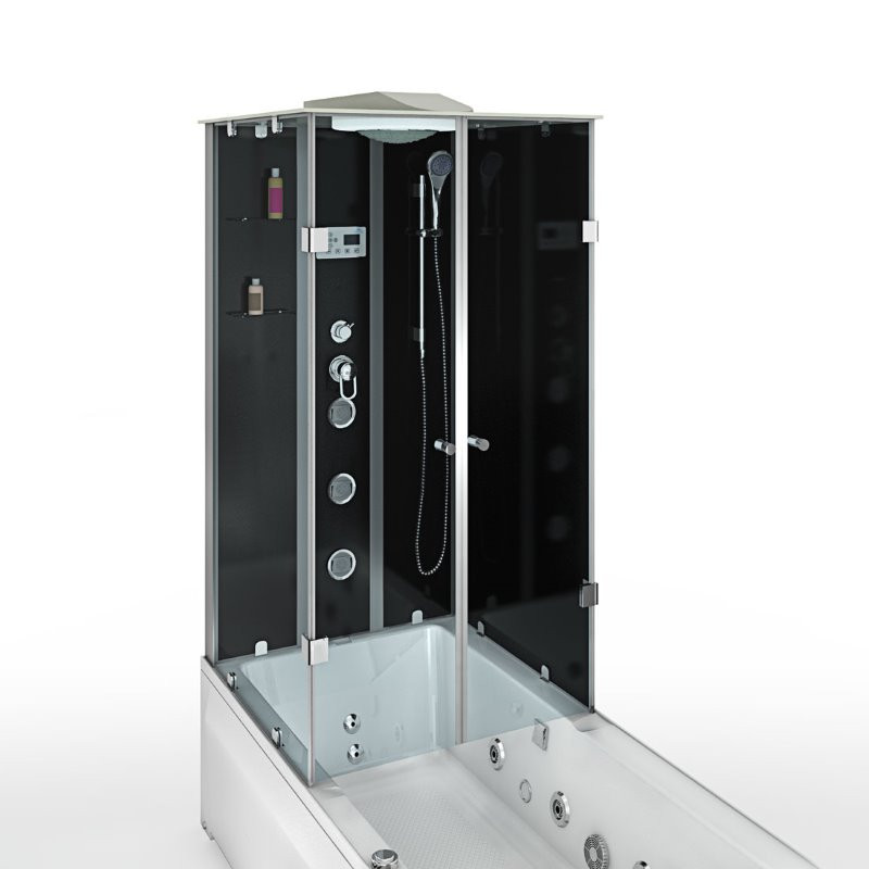 Douche Bad Whirlpool Combi Helos 180x90. Douche Bad Whirlpool Combi