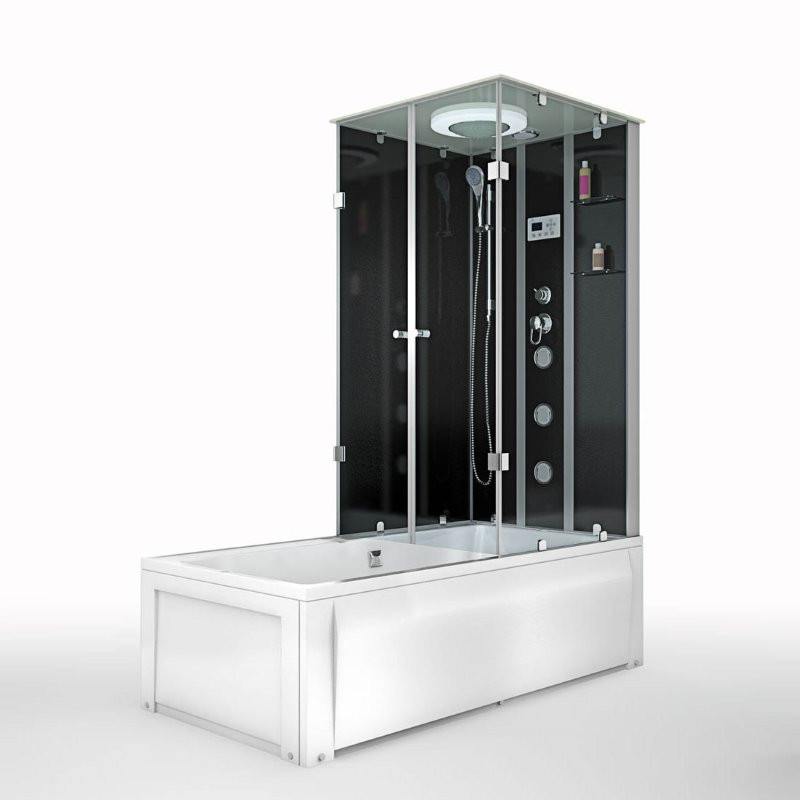 Douche- Bad Combinatie Hektor-L 180x90x222CM Douche- Bad Combinatie Hektor-L 180x90x222CM